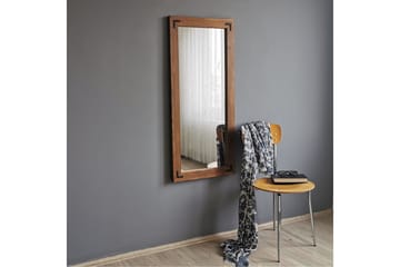 Shakeil Dekorasjonsspeil 50 cm - Valnøtt - Interiør - Speil - Veggspeil