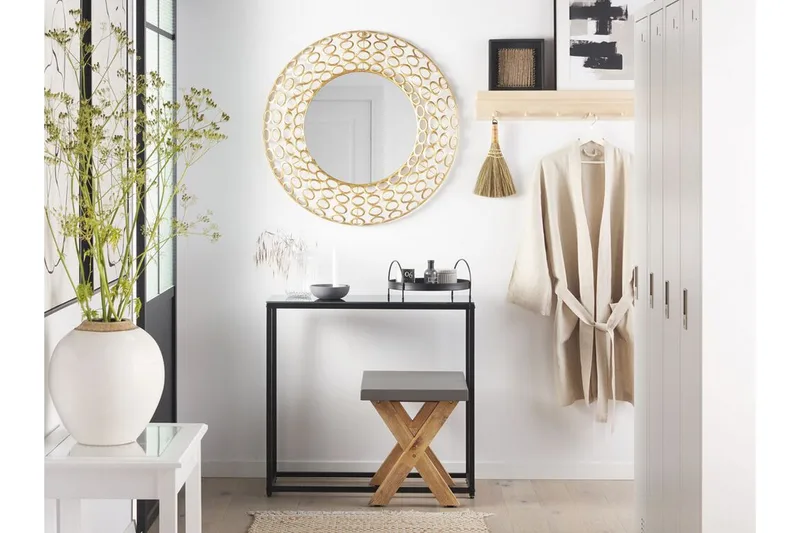 Speil 80 cm gull BOURDON - Gull - Interiør - Speil - Veggspeil