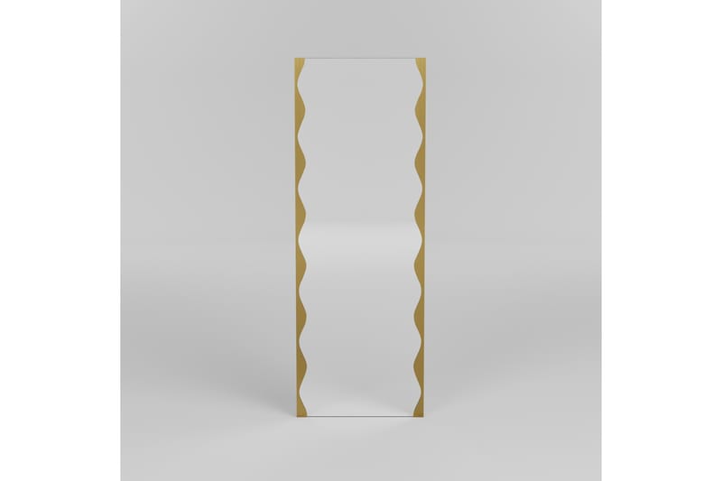 Speil Akol 50 cm Rektangulær - Gull - Gangspeil - Helkroppsspeil - Veggspeil