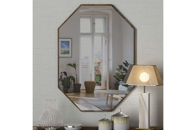 Speil Antorion 70 cm - Valnøtt - Gangspeil - Veggspeil