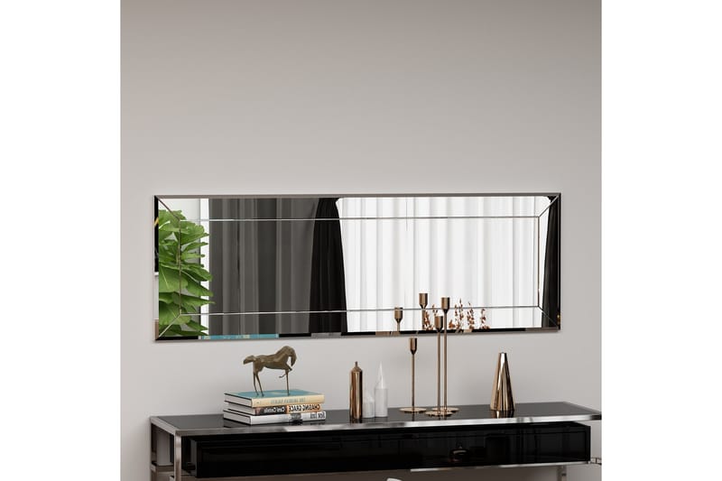 Speil Azus 40 cm Rektangulær - Hvit - Gangspeil - Veggspeil