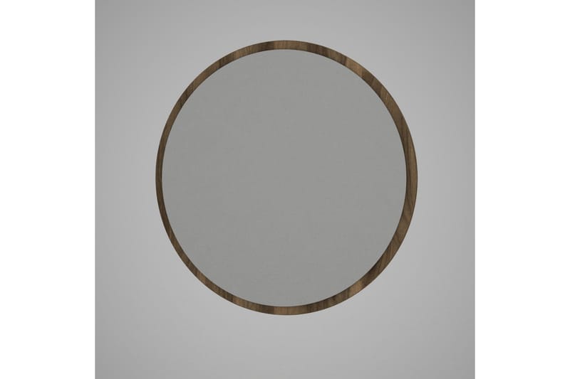 Speil Coner 59 cm - Valnøtt - Gangspeil - Veggspeil