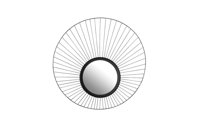 Speil Daisy 63 cm - Svart - Gangspeil - Veggspeil