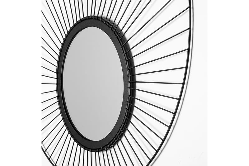 Speil Daisy 63 cm - Svart - Gangspeil - Veggspeil