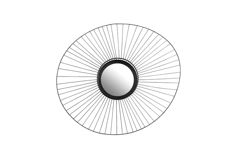 Speil Felt - Svart - Gangspeil - Veggspeil