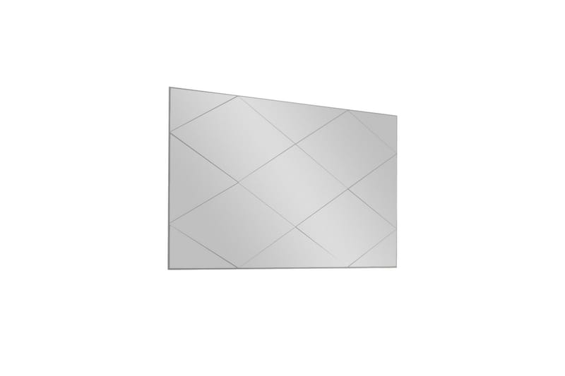 Speil Lossa 50 cm Rektangulær - Hvit - Gangspeil - Veggspeil