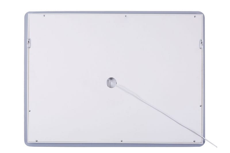 Speil Louvemont med LED-Belysning - Sølv - Gangspeil - Veggspeil