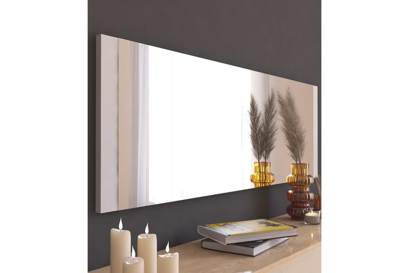Speil Neom 40 cm Rektangulær - Hvit - Gangspeil - Veggspeil