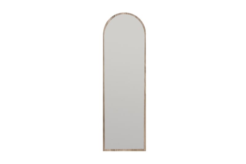 Speil Rusele 50 cm Rektangulær - Valnøtt - Gangspeil - Veggspeil - Helkroppsspeil