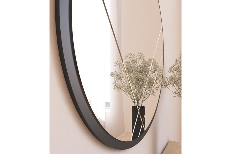 Speil Sada 60 cm Rektangulær - Svart - Gangspeil - Veggspeil