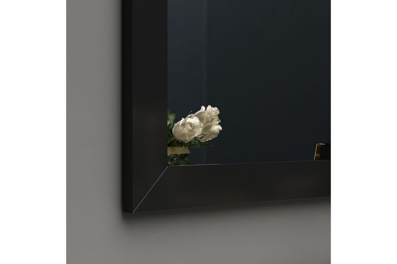 Speil Vanomi 50 cm Rektangulær - Svart - Gangspeil - Veggspeil