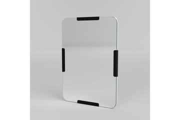 Taharoa Speil 50 cm Rektangulær - Svart - Interiør - Speil - Veggspeil