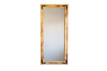 Tajahnae Dekorasjonsspeil 50 cm - Valnøtt - Interiør - Speil - Veggspeil