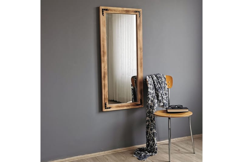 Tajahnae Dekorasjonsspeil 50 cm, Valnøtt