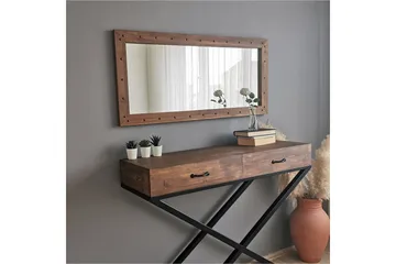 Trekell Dekorasjonsspeil 110 cm - Valnøtt - Interiør - Speil - Veggspeil