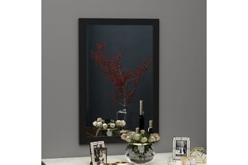 Vanomi Speil 50 cm Rektangulær - Svart - Interiør - Speil - Veggspeil