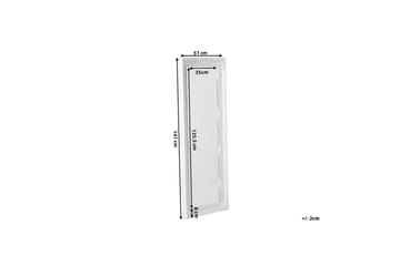 Vars Speil 51 cm - Hvit - Interiør - Speil - Veggspeil