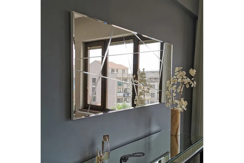 Västerort Speil Liggende - Sølv - Interiør - Speil - Veggspeil