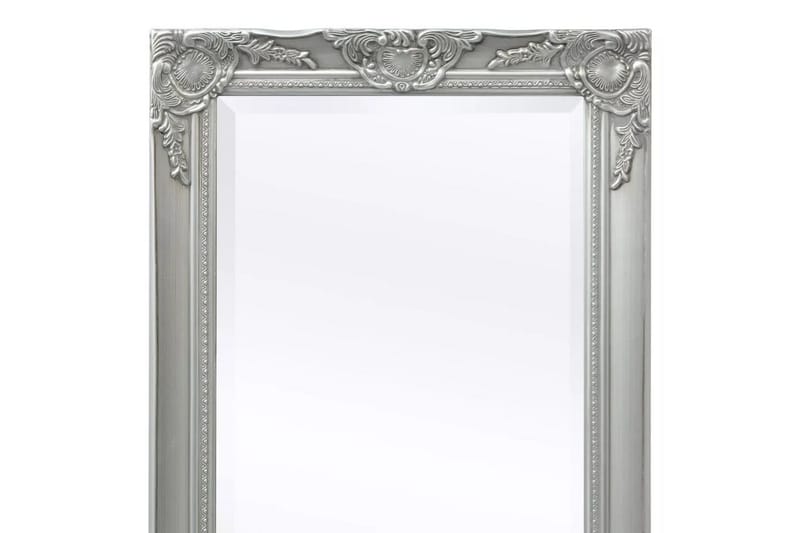 Veggspeil Barokkstil 100x50 cm Sølv - Sølv - Gangspeil - Veggspeil