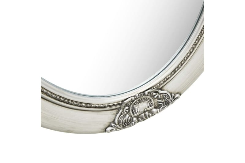 Veggspeil barokkstil 50x60 cm sølv - Gangspeil - Veggspeil