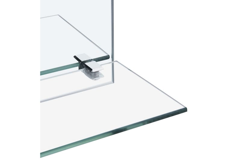 Veggspeil med hylle 30x50 cm herdet glass -   - Gangspeil - Veggspeil