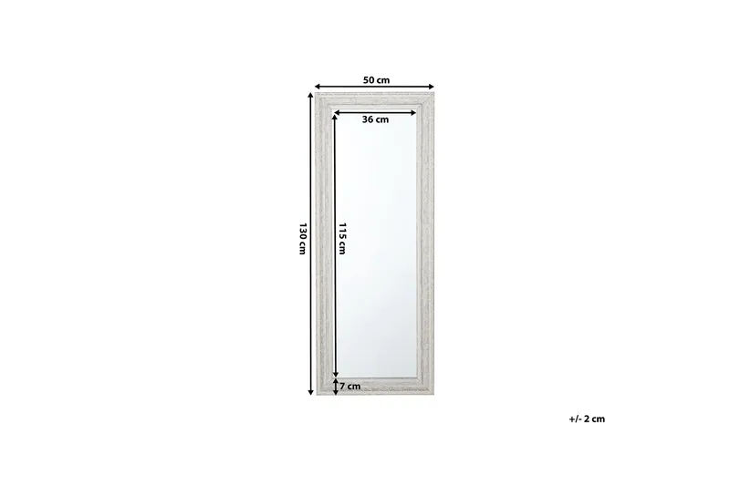 Vertou Speil 50 cm - Beige - Interiør - Speil - Veggspeil