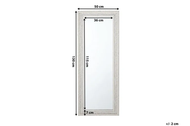 Vertou Speil 50 cm - Beige - Interiør - Speil - Veggspeil