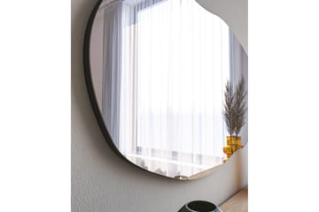 Zeo Speil 52 cm Rektangulær - Svart - Interiør - Speil - Veggspeil