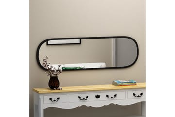 Zeos Speil 40 cm Rektangulær - Svart - Interiør - Speil - Veggspeil