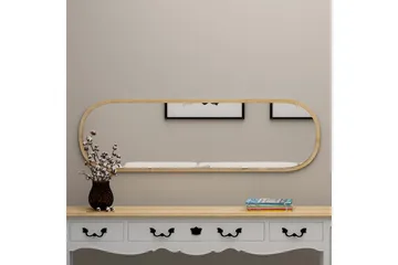 Zeos Speil 40 cm Rektangulær - Tre/Natur - Interiør - Speil - Veggspeil