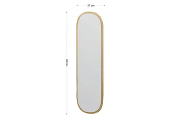 Zeos Speil 40 cm Rektangulær - Tre/Natur - Interiør - Speil - Veggspeil