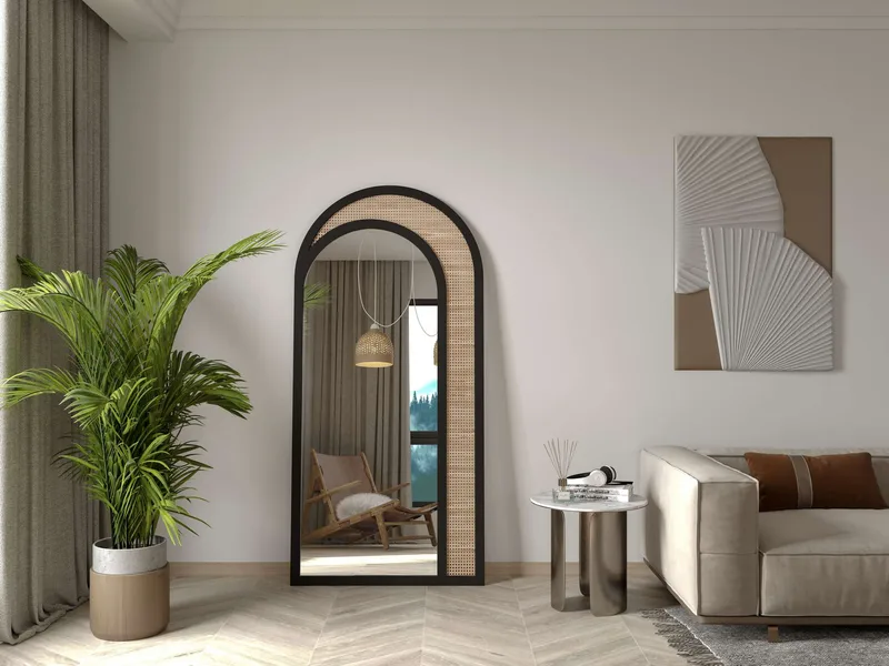 Voran Gulvspeil 80x170 cm - Svart - Interiør - Speil - Gulvspeil