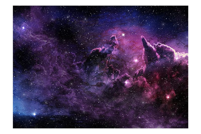 Fototapet Purple Nebula 400x280 - Artgeist sp. z o. o. - Tapet stue - Tapet soverom - Kjøkkentapeter - Fototapeter Fototapet Purple Nebula 400x280 - Artgeist sp. z o. o. - Tapet stue - Tapet soverom - Kjøkkentapeter - Fototapeter