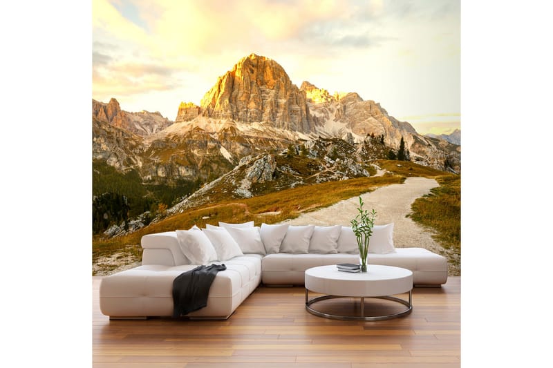 Fototapet Beautiful Dolomites 300x210 - Artgeist sp. z o. o. - Tapet stue - Fototapeter - Kjøkkentapeter - Tapet soverom
