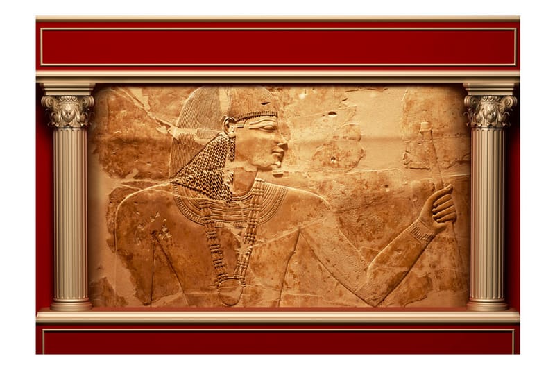 Fototapet Egyptian Walls 100x70 - Artgeist sp. z o. o. - Tapet stue - Fototapeter - Kjøkkentapeter - Tapet soverom
