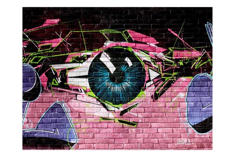 Fototapet Eye Graffiti 300x231 - Artgeist sp. z o. o. - Tapet stue - Fototapeter - Kjøkkentapeter - Tapet soverom