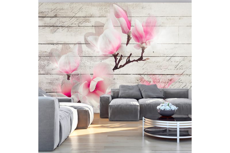 Fototapet Gentleness Of The Magnolia 350x245 - Artgeist sp. z o. o. - Tapet stue - Tapet soverom - Kjøkkentapeter - Fototapeter