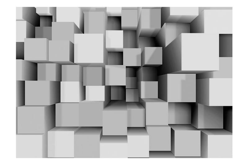 Fototapet Geometric Puzzle 300x210 - Artgeist sp. z o. o. - Tapet stue - Tapet soverom - Kjøkkentapeter - Fototapeter