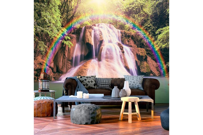 Fototapet Magical Waterfall 150x105 - Artgeist sp. z o. o. - Tapet stue - Fototapeter - Kjøkkentapeter - Tapet soverom