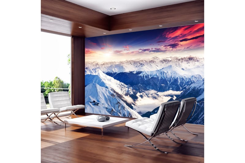 Fototapet Magnificent Alps 300x210 - Artgeist sp. z o. o. - Tapet stue - Fototapeter - Kjøkkentapeter - Tapet soverom