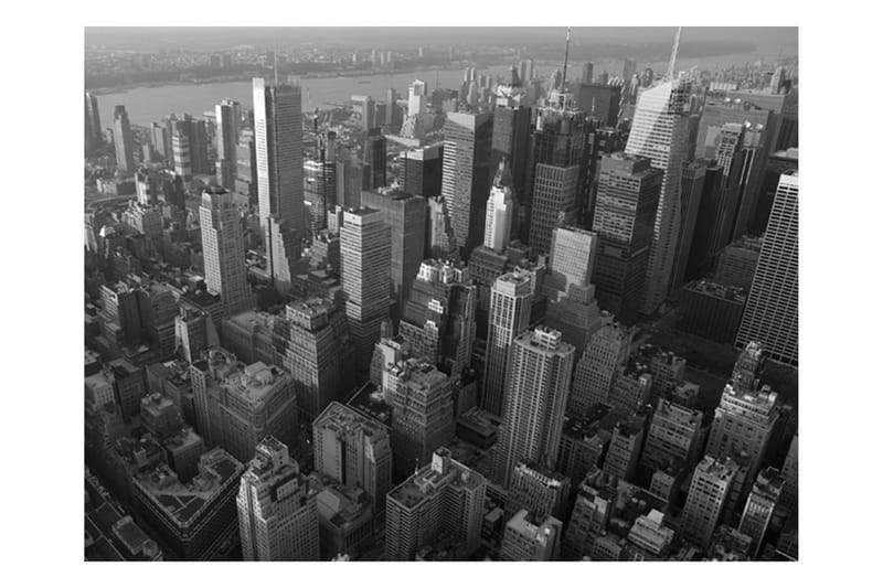 Fototapet New York Skyscrapers Bird's Eye View 250x193 - Artgeist sp. z o. o. - Tapet stue - Fototapeter - Kjøkkentapeter - Tapet soverom