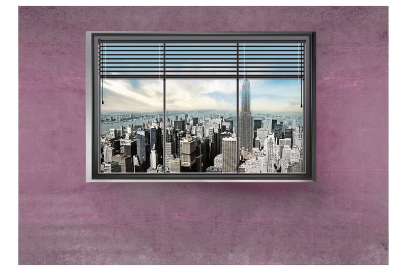 Fototapet New York Window II 300x210 - Artgeist sp. z o. o. - Tapet stue - Fototapeter - Kjøkkentapeter - Tapet soverom