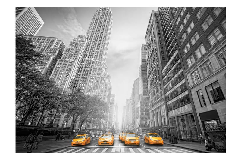 Fototapet New York Yellow Taxis 300x210 - Artgeist sp. z o. o. - Tapet stue - Fototapeter - Kjøkkentapeter - Tapet soverom