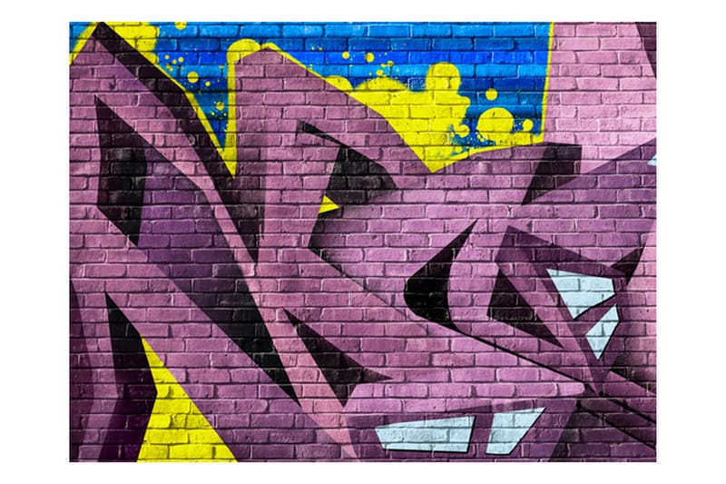 Fototapet Street Art Graffiti 300x231 - Artgeist sp. z o. o. - Tapet stue - Tapet soverom - Kjøkkentapeter - Fototapeter
