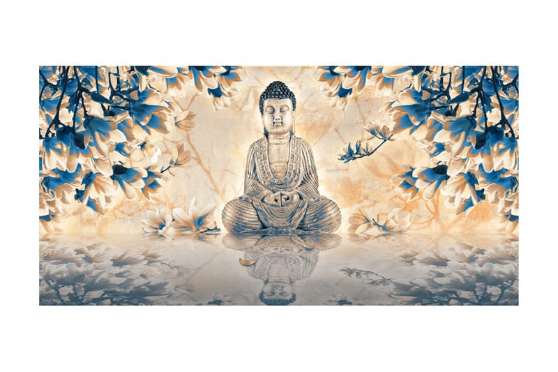 Fototapet XXL Buddha Of Prosperity 550x270 - Artgeist sp. z o. o. - Tapet stue - Fototapeter - Kjøkkentapeter - Tapet soverom