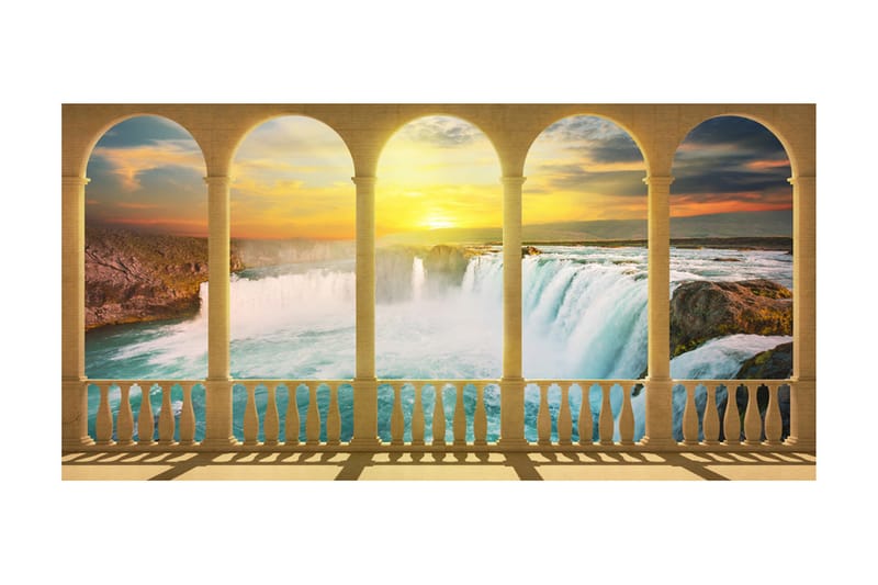 Fototapet XXL Dream About Niagara Falls 550x270 - Artgeist sp. z o. o. - Tapet stue - Fototapeter - Kjøkkentapeter - Tapet soverom