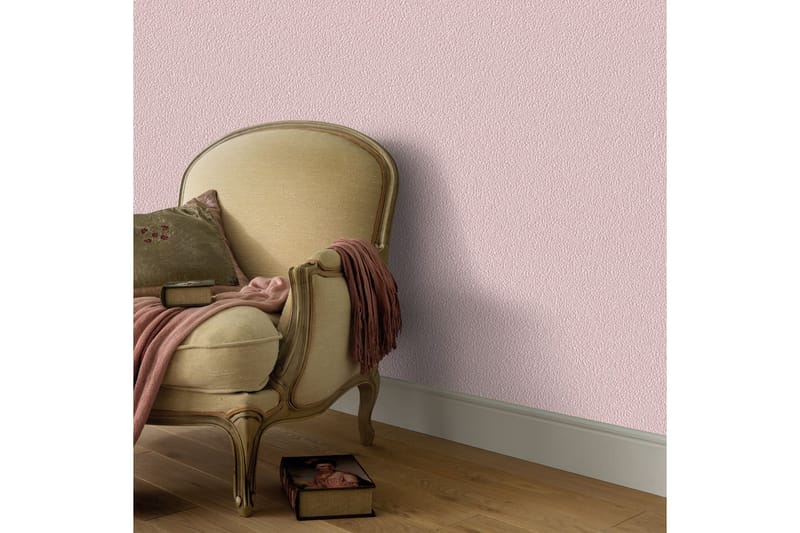 Veggtapetruller ikke-vevet 4stk glitrende rosa 0,53x10m - Tapet stue - Fototapeter - Kjøkkentapeter - Tapet soverom