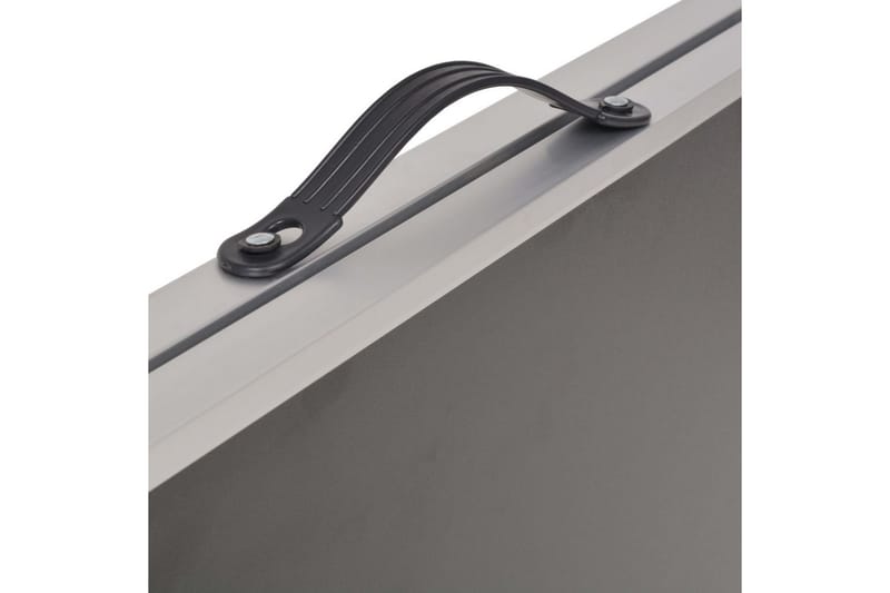 Foldbart tapetbord MDF og aluminium 200x60x78 cm - Svart - Tapetbord