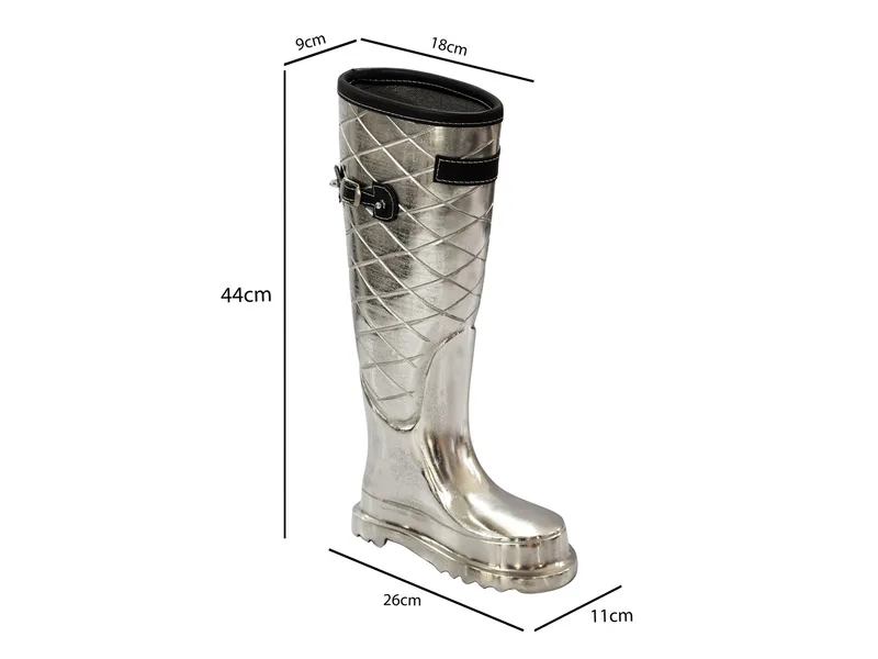 Tolven paraplystativ i aluminium 44 cm - sølv - Interiør - Dekorasjon & innredningsdetaljer