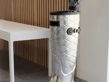 Tolven paraplystativ i aluminium 44 cm - sølv - Interiør - Dekorasjon & innredningsdetaljer